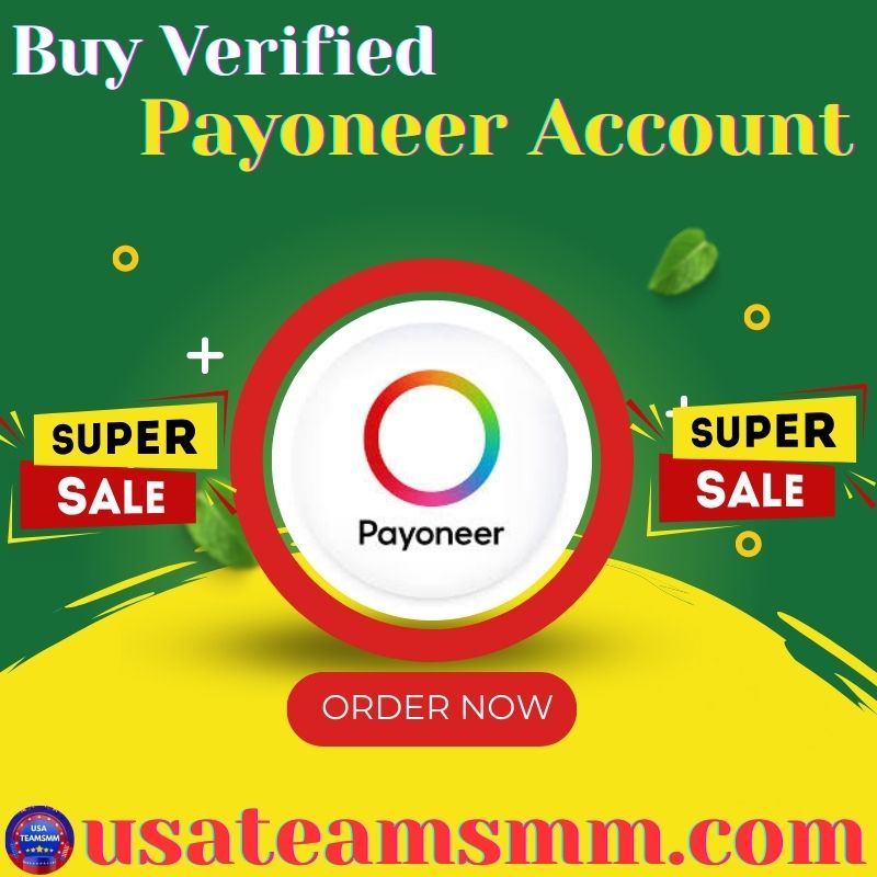 Purchase Verified Payoneer Account